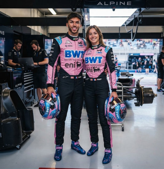 Pierre Gasly 2026 BWT Alpine F1 Racing kart Suit Replica