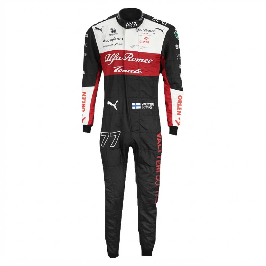 2022 Valtteri Bottas Alfa Romeo F1 Racing kart Suit