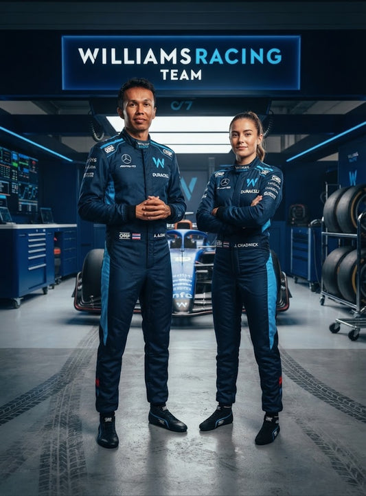 2022 Alexander Albon Williams F1 Racing Kart Suit