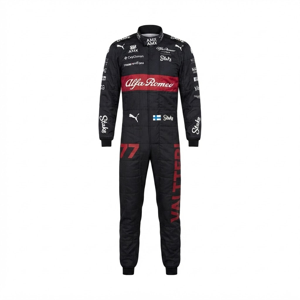 2023 Valtteri Bottas Alfa Romeo F1 Race karting Suit