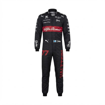 2023 Valtteri Bottas Alfa Romeo F1 Race karting Suit