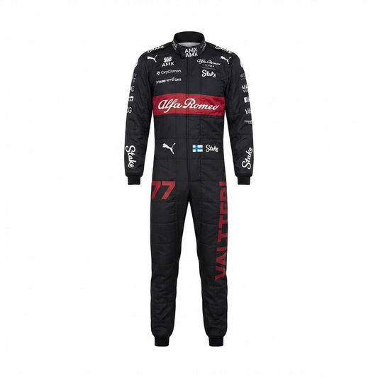 2023 Valtteri Bottas Alfa Romeo F1 Race karting Suit