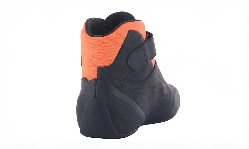 Lightweight Track Footwear with Velcro Strap karting  boots