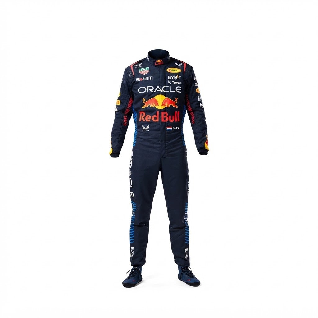 2024 Max Verstappen Red Bull Honda F1 Race Suit karting suit
