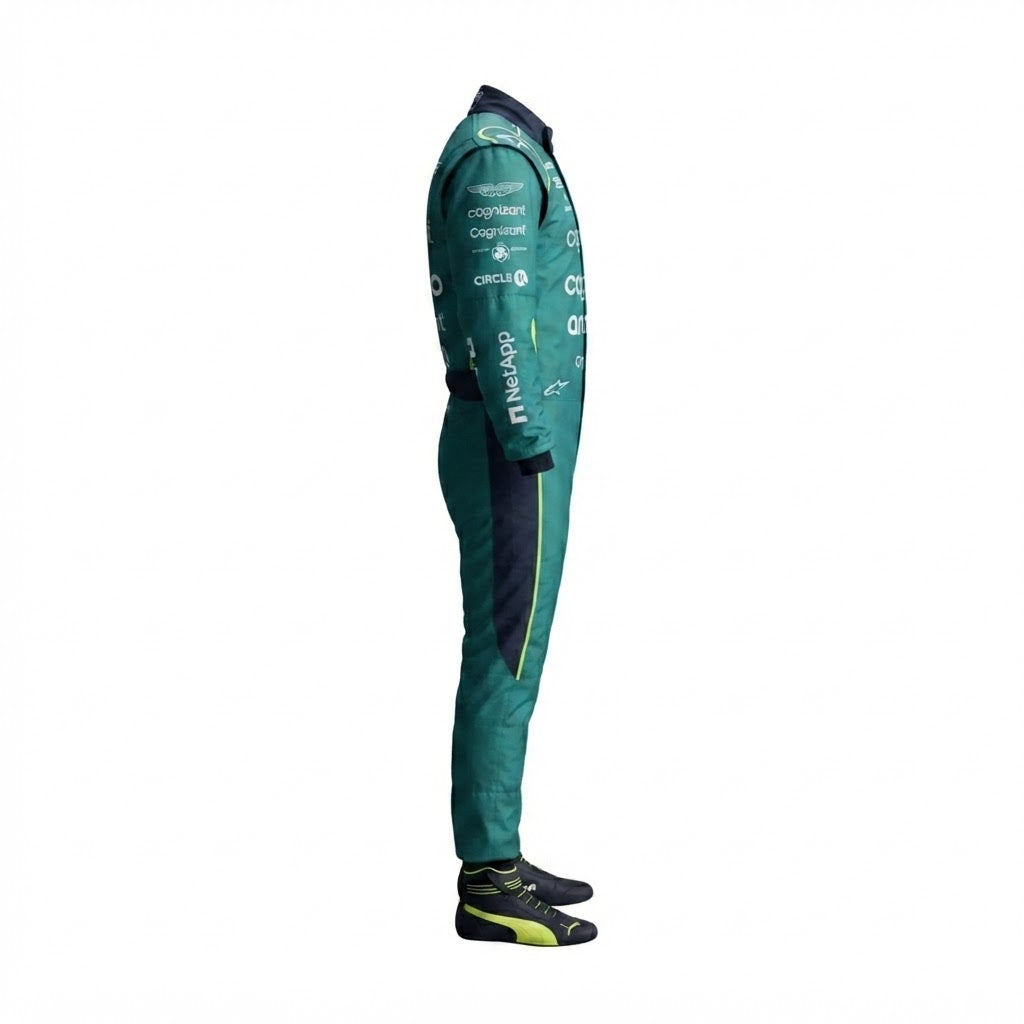 2026 Aston Martin F1 Race Suit Fernando Alonso kart racing suit