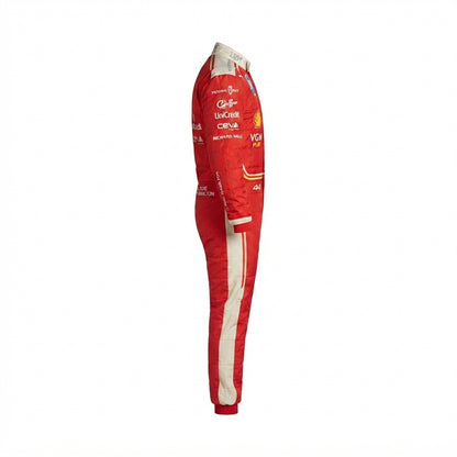 2026 Lewis Hamilton Ferrari F1 Racing Kart Suit