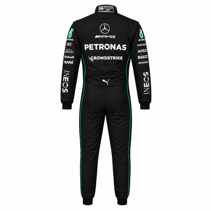 Lewis Hamilton 2022 Mercedes Go Kart Suit - Custom Go Kart Suit