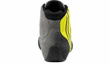 The Ultimate Grey & Yellow Racing Boots