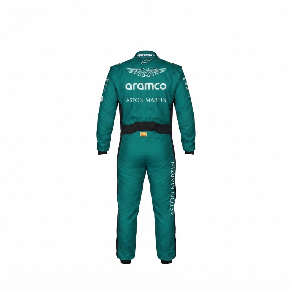 2024 Fernando Alonso Aston Martin F1 Race Suit kart racing suit