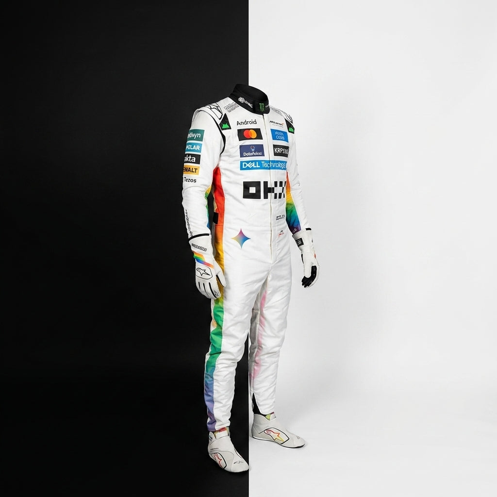 2026 Lando Norris McLaren Gemini F1 Race Suit karting race suit