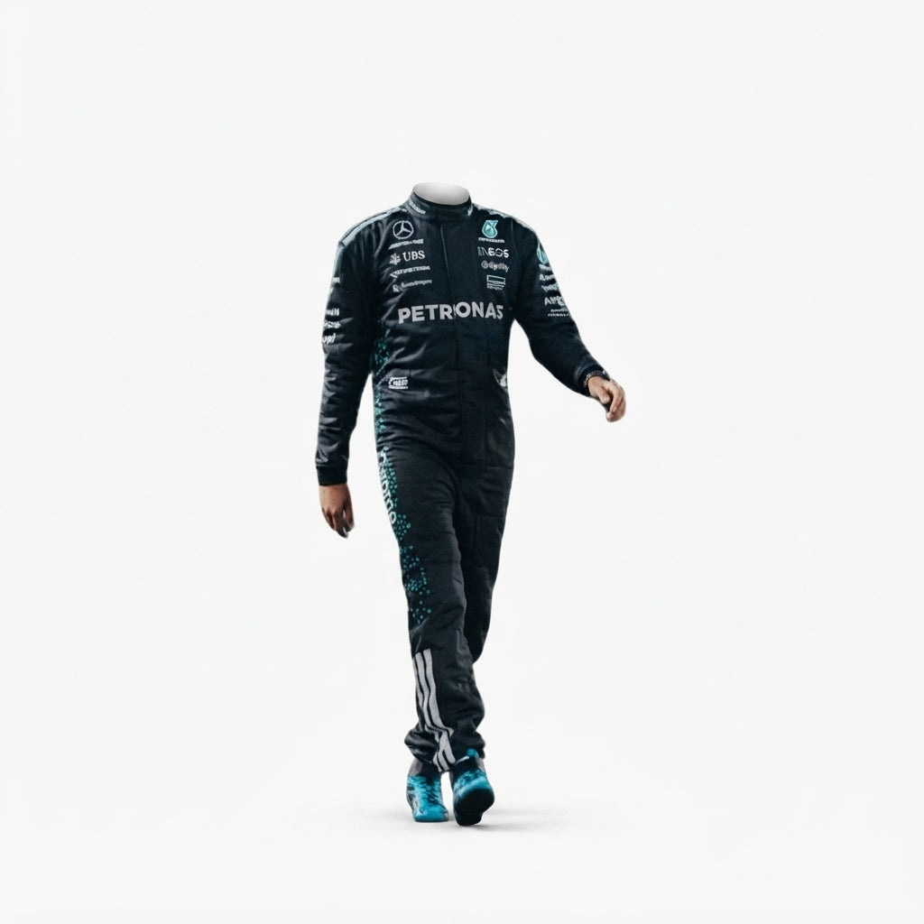 2023 George Russell Mercedes F1 Race Suit kart racing