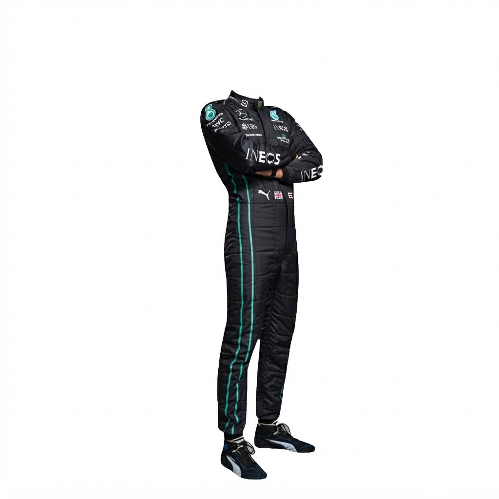 2022 George Russell Mercedes F1 Race Suit karting suit