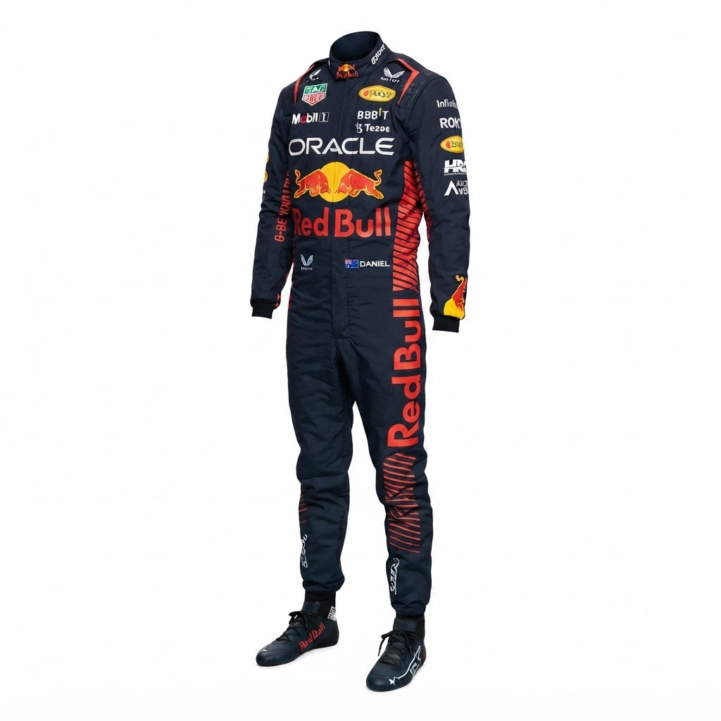 2023 Daniel Ricciardo Red Bull Honda F1 Race Suit karting suit