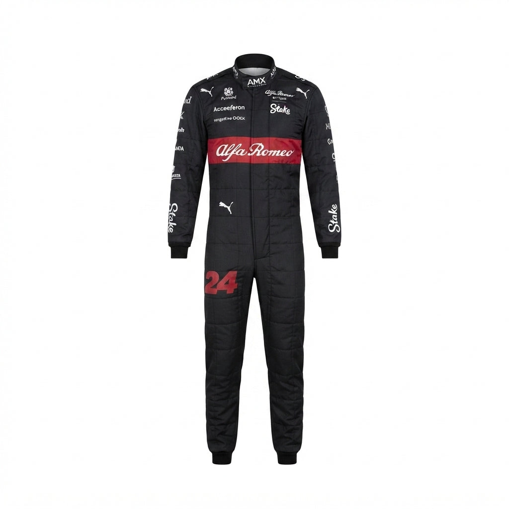 2023 Zhou Guanyu Alfa Romeo F1  Karting Race Suit