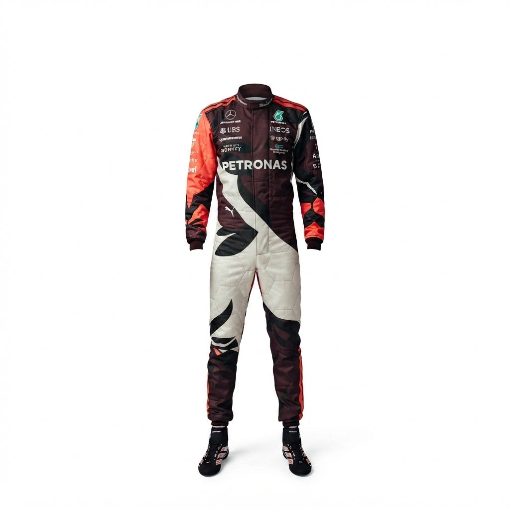 2025 George Russell F1 Race Suit Miami GP kart suit