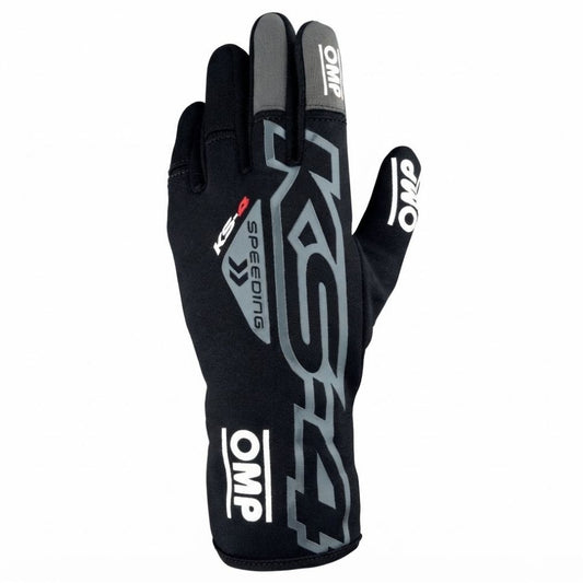 OMP KS-4 Karting Gloves – Lightweight Racing Gloves for Go-Kart Drivers