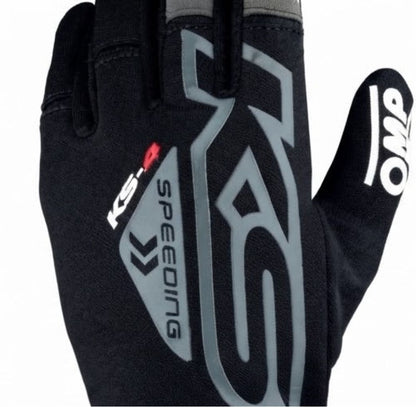 OMP KS-4 Karting Gloves – Lightweight Racing Gloves for Go-Kart Drivers