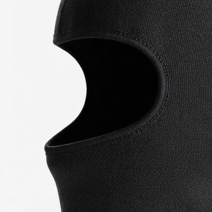 P1 Professional Black Racing Balaclava / Karting Open Face Head Sock with Homologation Tag