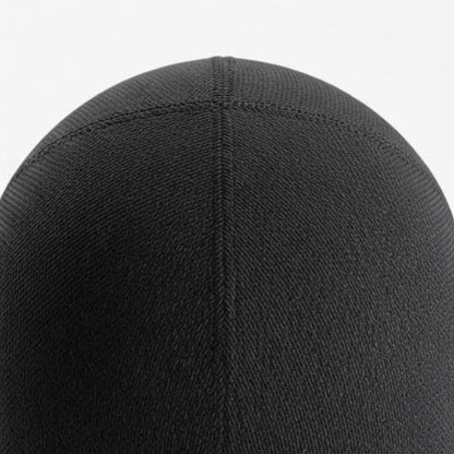 P1 Professional Black Racing Balaclava / Karting Open Face Head Sock with Homologation Tag