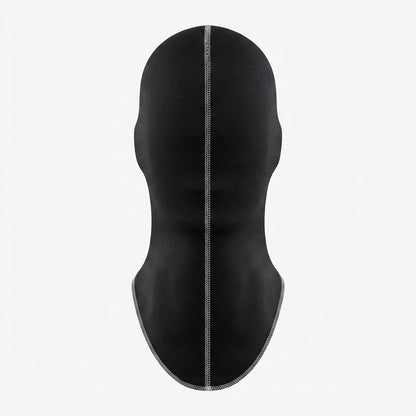 Professional Black Fire-Resistant Racing Balaclava – SFI &amp; FIA Approved, Flatlock Stitching