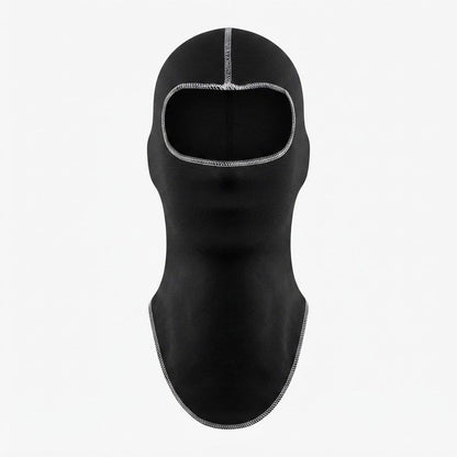 Professional Black Fire-Resistant Racing Balaclava – SFI &amp; FIA Approved, Flatlock Stitching