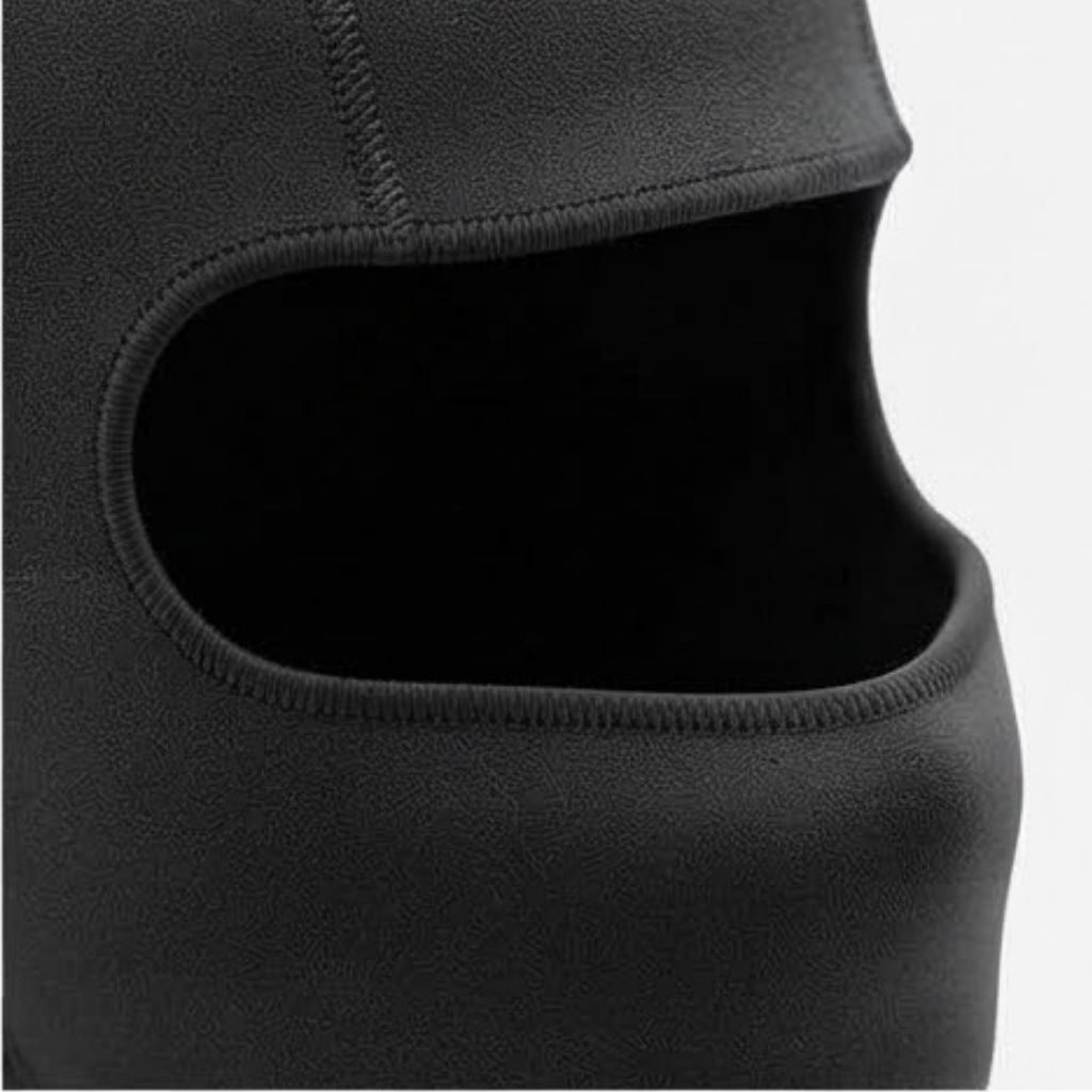 Professional Black Fire-Resistant Racing Balaclava – FIA 8856-2018 Approved