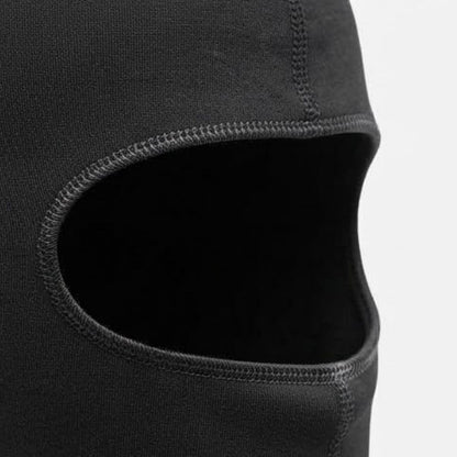 Black Thermal Balaclava – Premium Performance Headwear with Flatlock Stitching