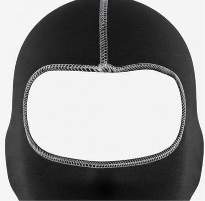 Professional Black Fire-Resistant Racing Balaclava – SFI &amp; FIA Approved, Flatlock Stitching