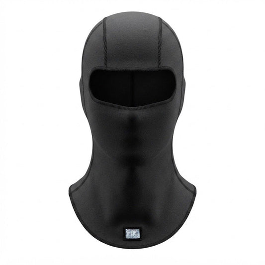 Professional Black Fire-Resistant Racing Balaclava – FIA 8856-2018 Approved