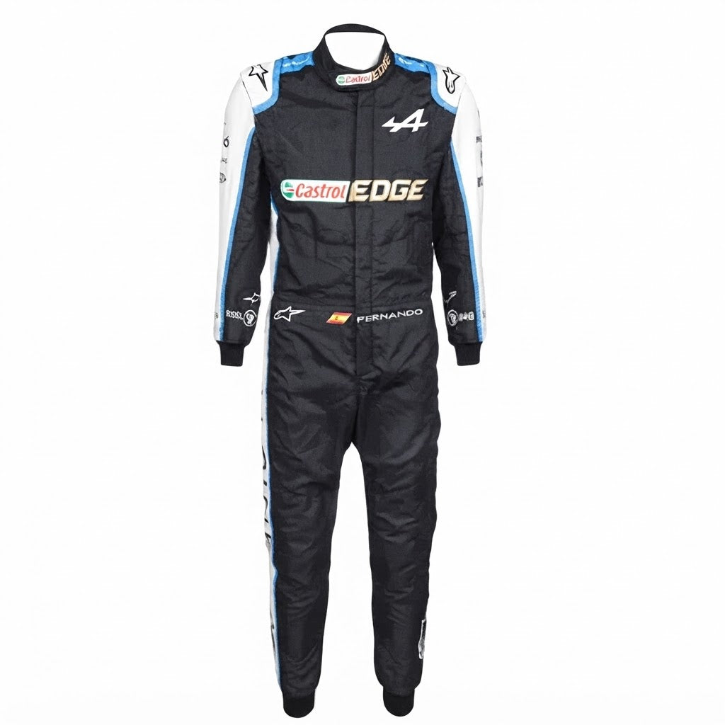 2021 Fernando Alonso Alpine F1 kart Race Suit