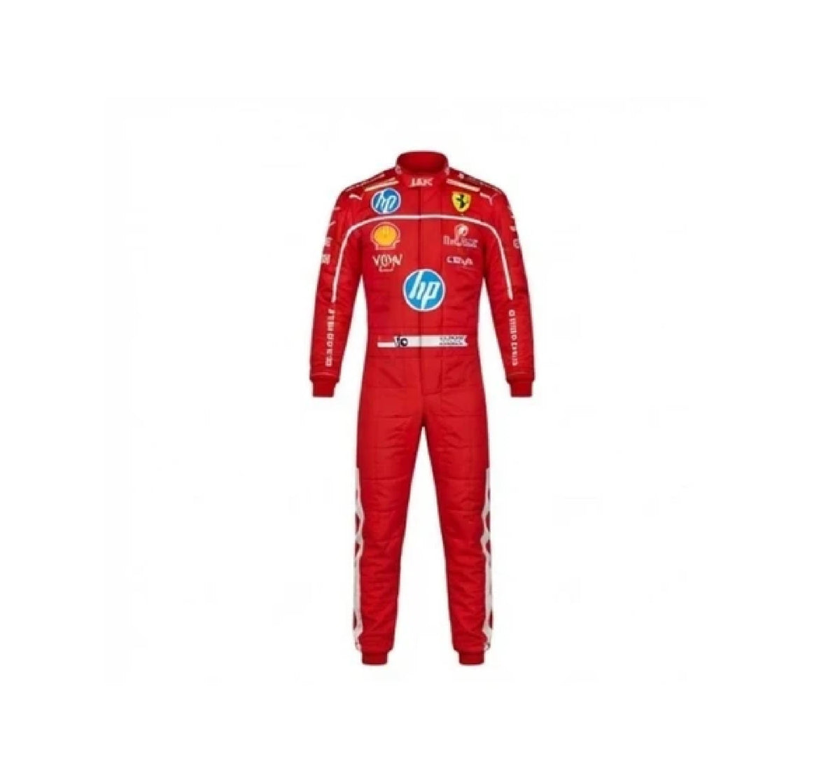 Customisable Hamilton And Leclerc Racing CIK/FIA Level-2 Approved F1 Inspired Titan Kart Racing Suits