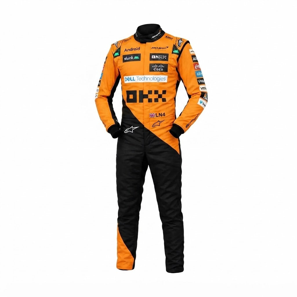 Lando Norris McLaren Kart Race Suit