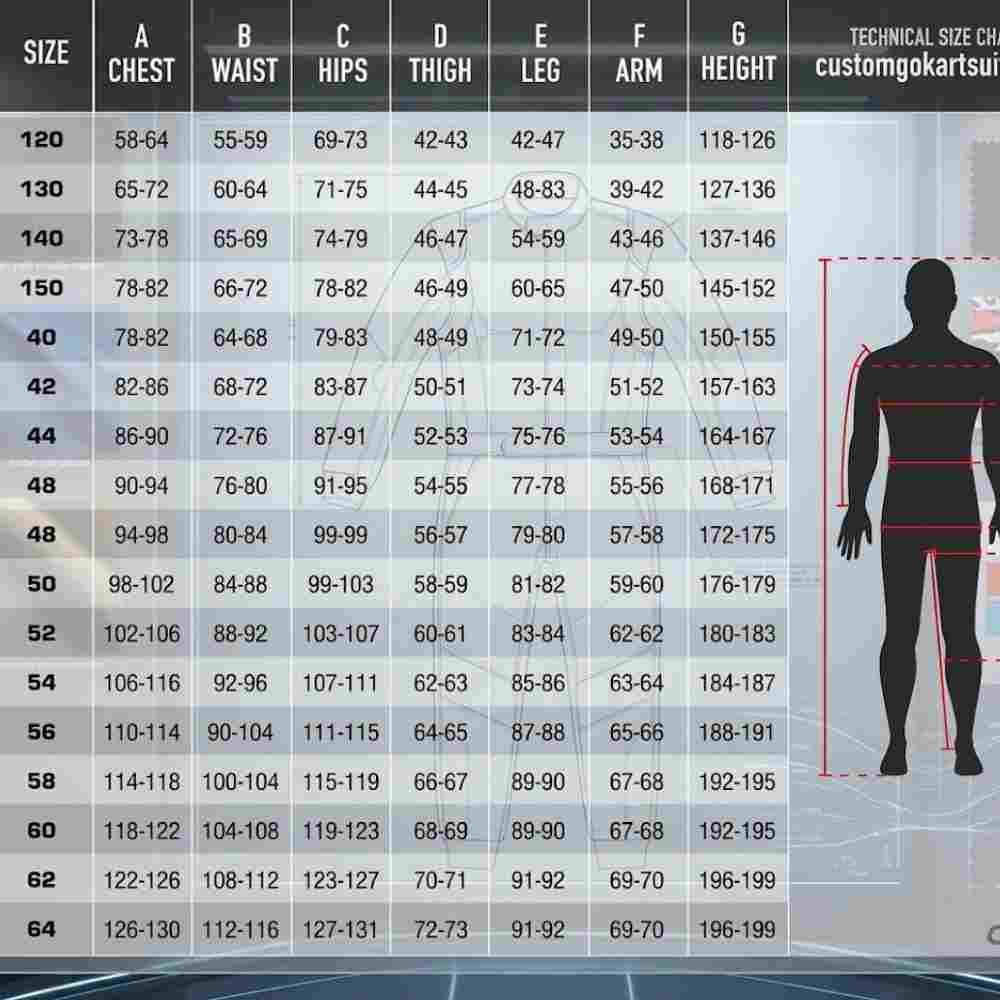 Custom Go Kart Suit | Personalized Karting Racing Suit | Professional Motorsport & Go-Kart Competition Wear
