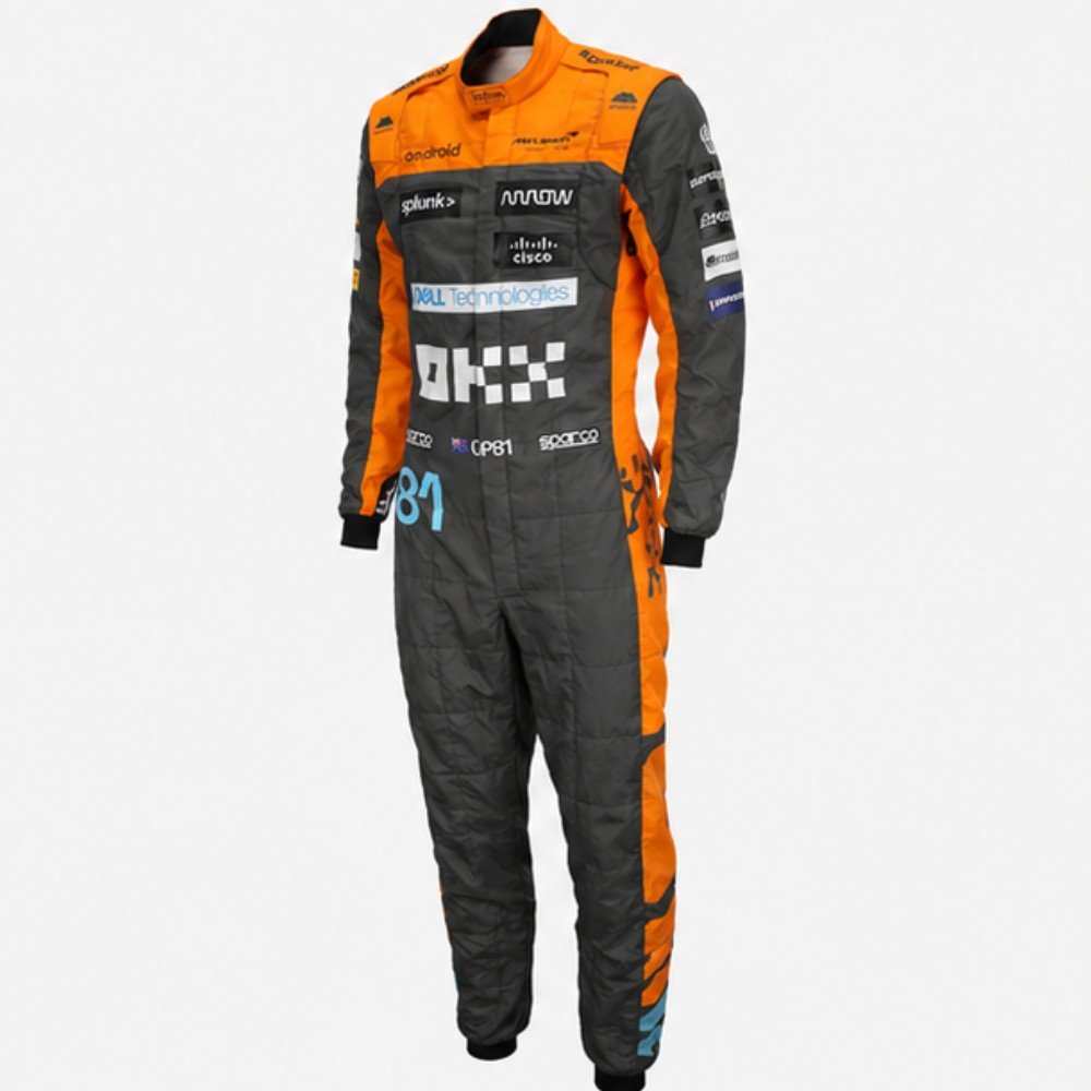McLaren Racing Suit | Professional Go-Kart & Motorsport Racing Suit | Performance Driving Wear
