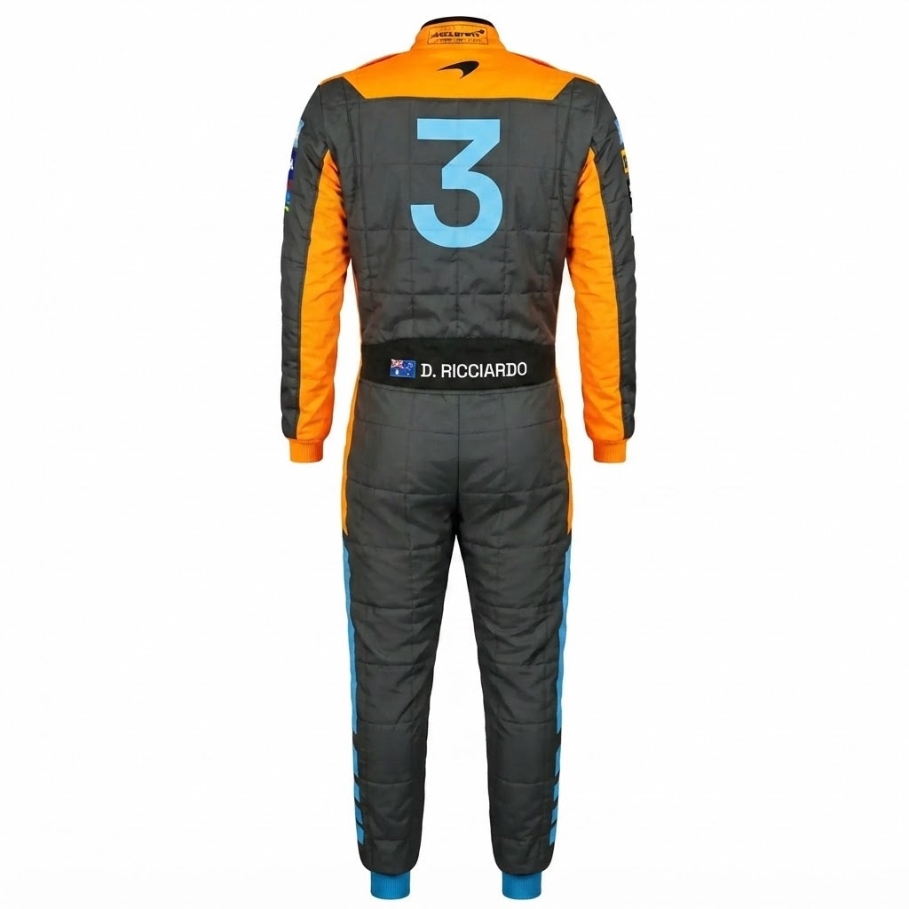 2023 Oscar Piastri McLaren F1 Race Suit kart suits