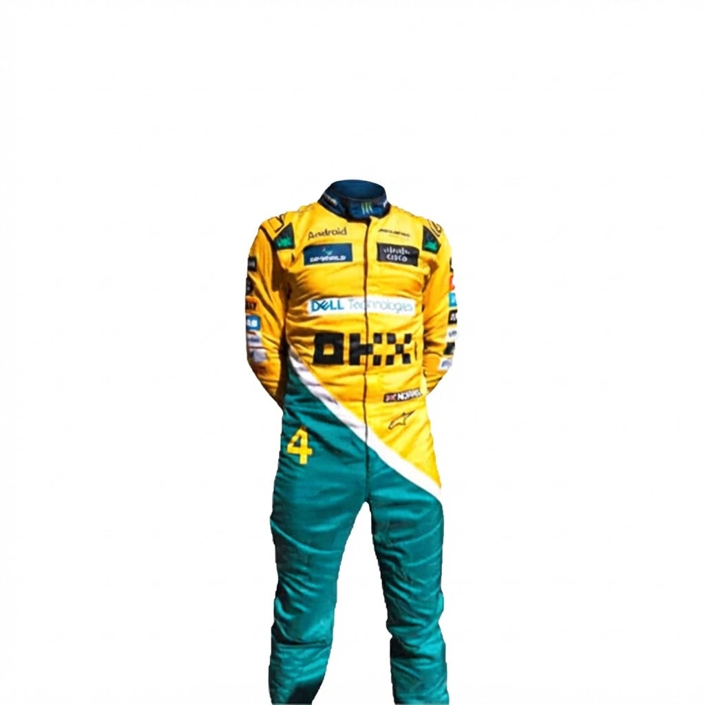 2024 Lando Norris Monaco GP Mclaren F1 Race Suit karting suits