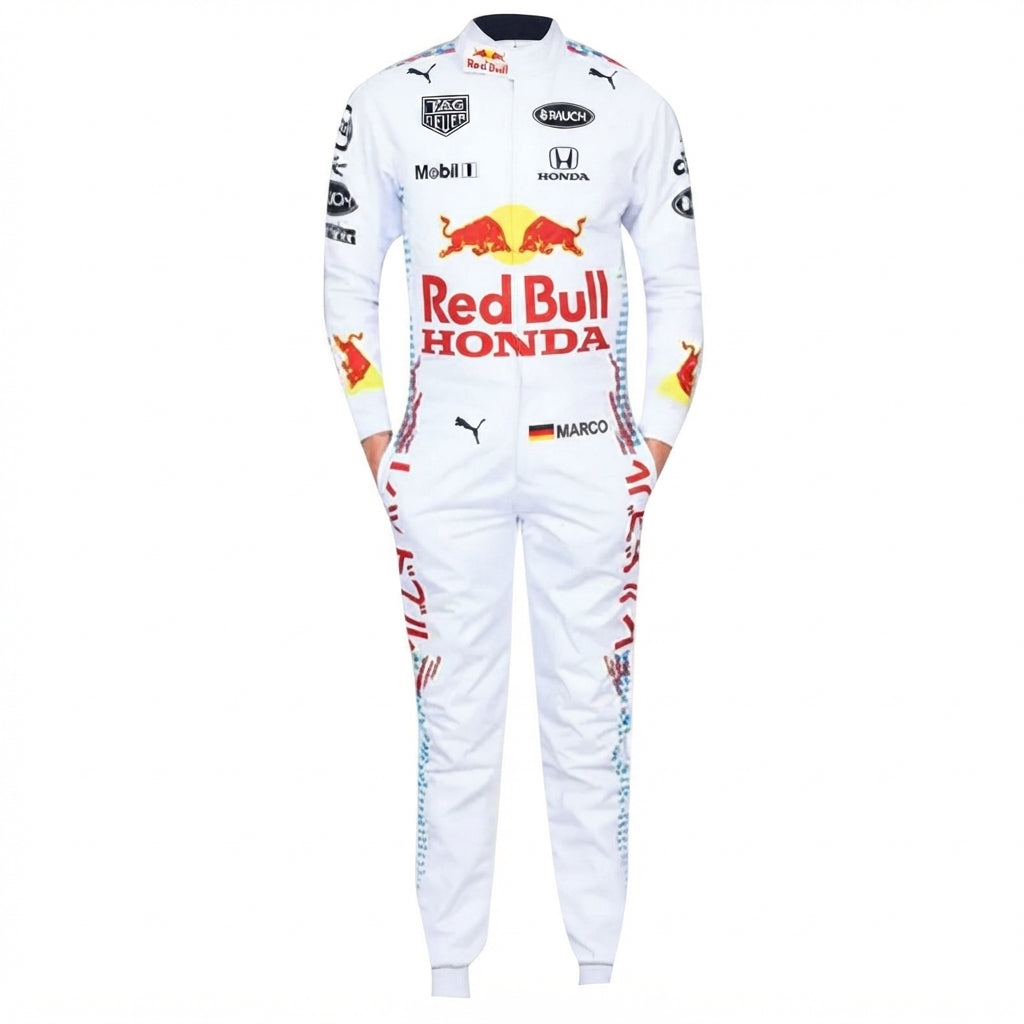 Red Bull 2021 Marco F1 Race Suit – Turkish GP custom kart racing suit
