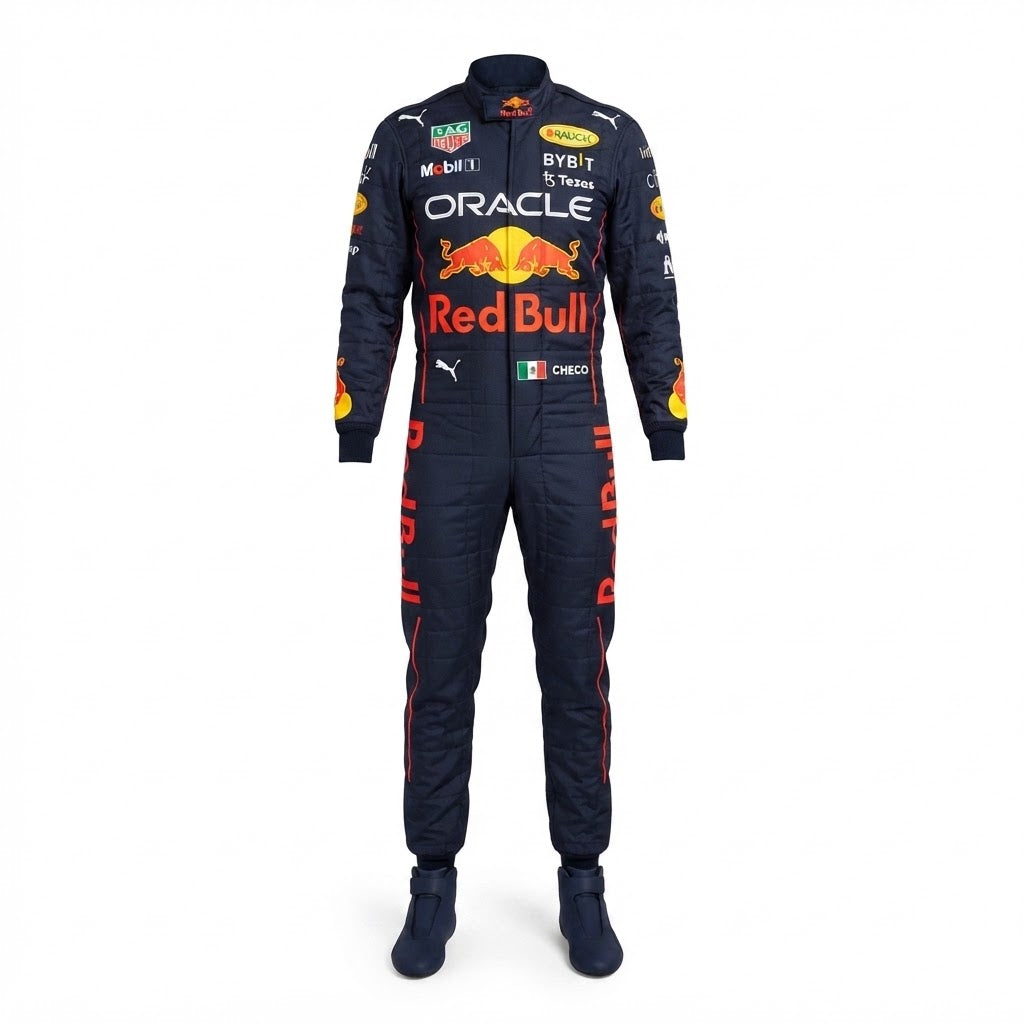 2022 Sergio Perez Red Bull Honda F1 Suit custom go karting suit