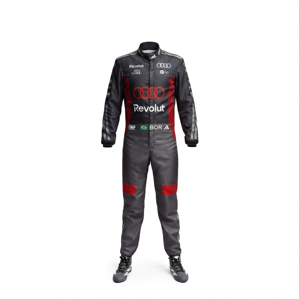2026 Gabriel Bortoleto Audi F1 Race Suit custom go kart suit