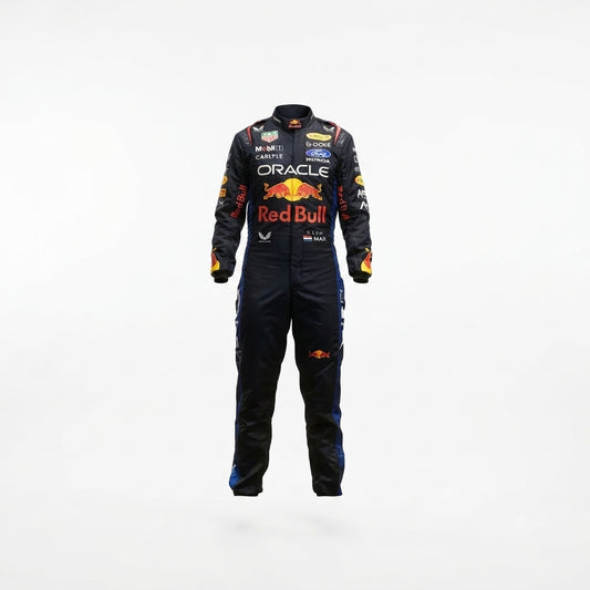 Max Verstappen 2026 Red Bull F1 Race Suit Replica go kart suits
