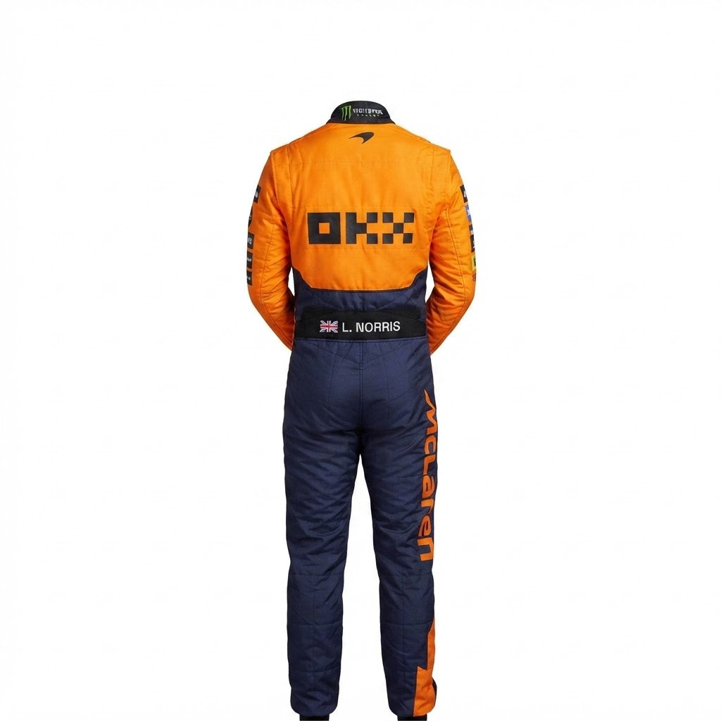 2025 Lando Norris Mclaren F1 Race Suit custom kart suit