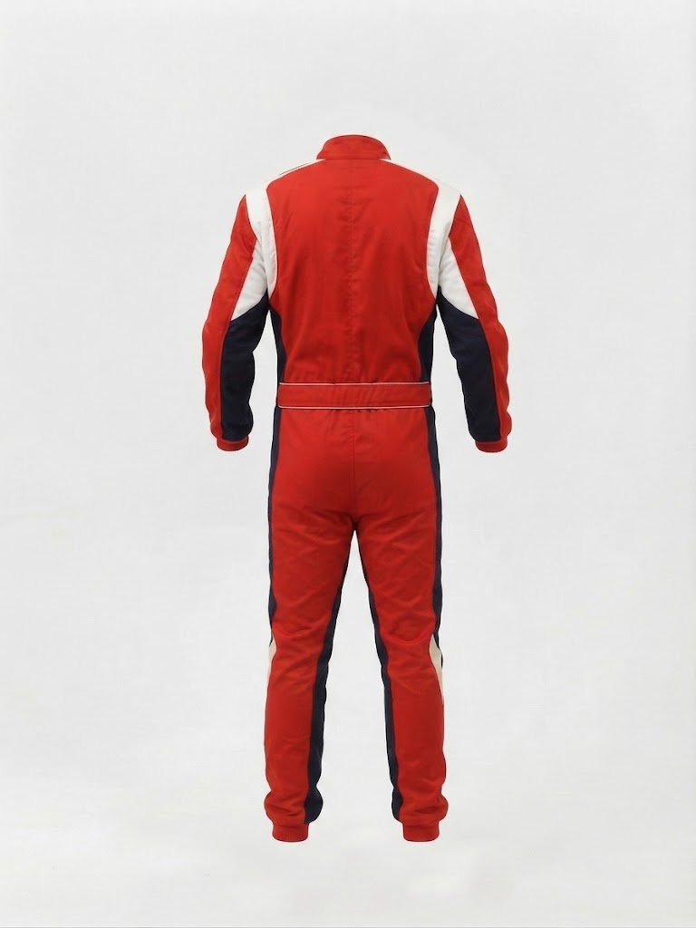 Professional Performance Unbranded Karting Suit – High-Mobility Racing Apparel