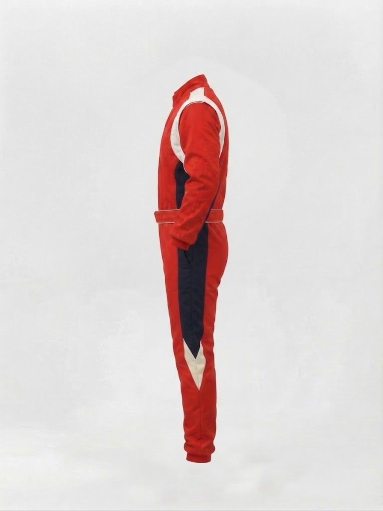 Professional Performance Unbranded Karting Suit – High-Mobility Racing Apparel
